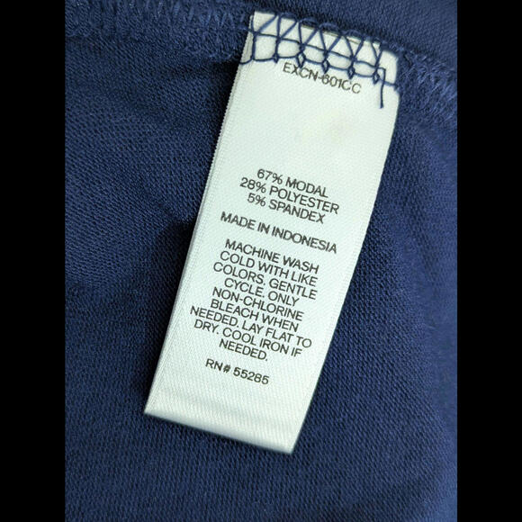 Express NWT Women's Size Small Blue Shirt Top Beach - Picture 5 of 5